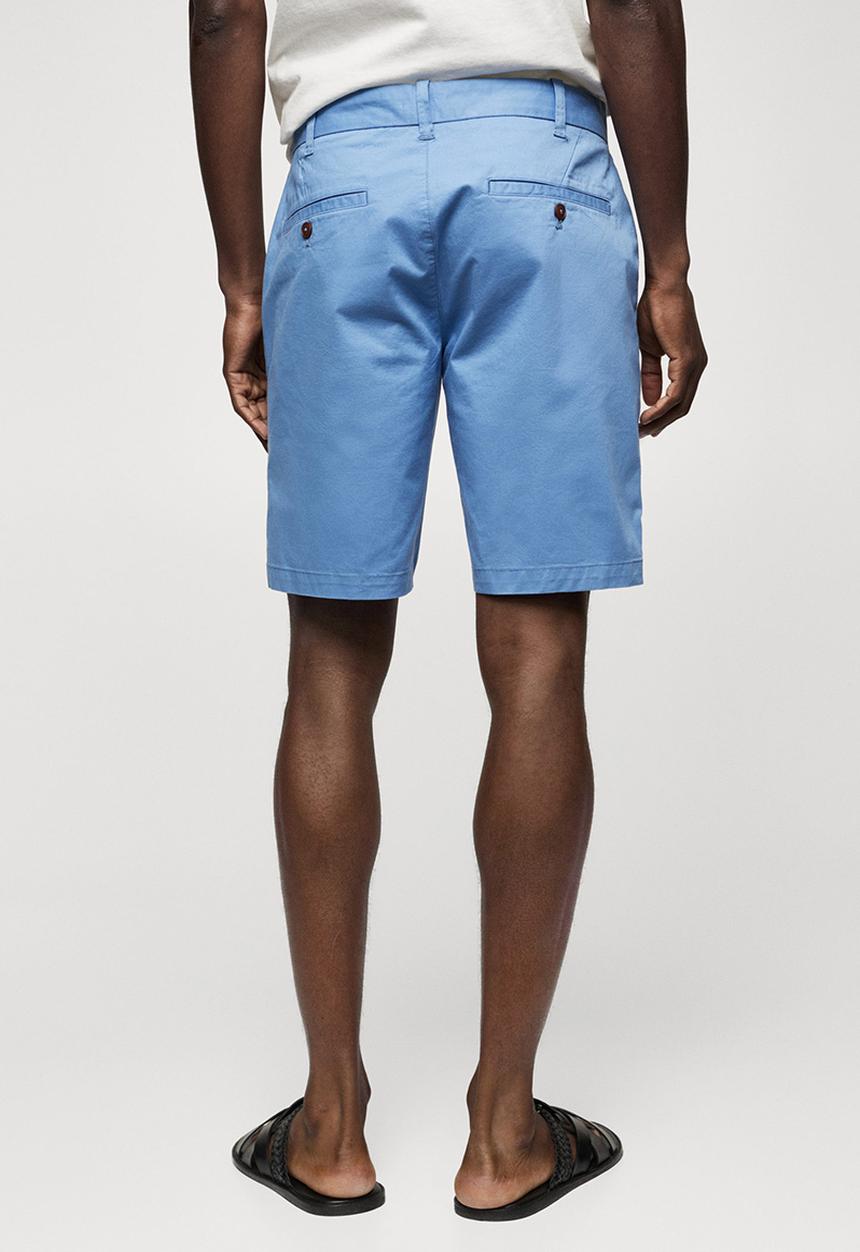 MANGO - Bermuda shorts gracia - blue