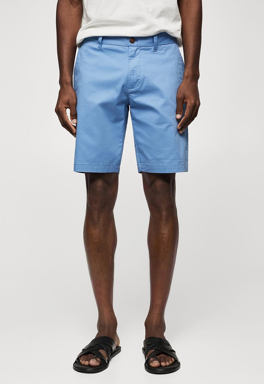 MANGO - Bermuda shorts gracia - blue