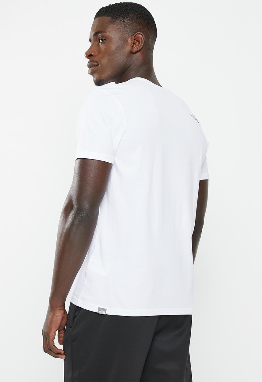 The North Face - M shirt sleeve easy tee - eu - tnf white (fn4)