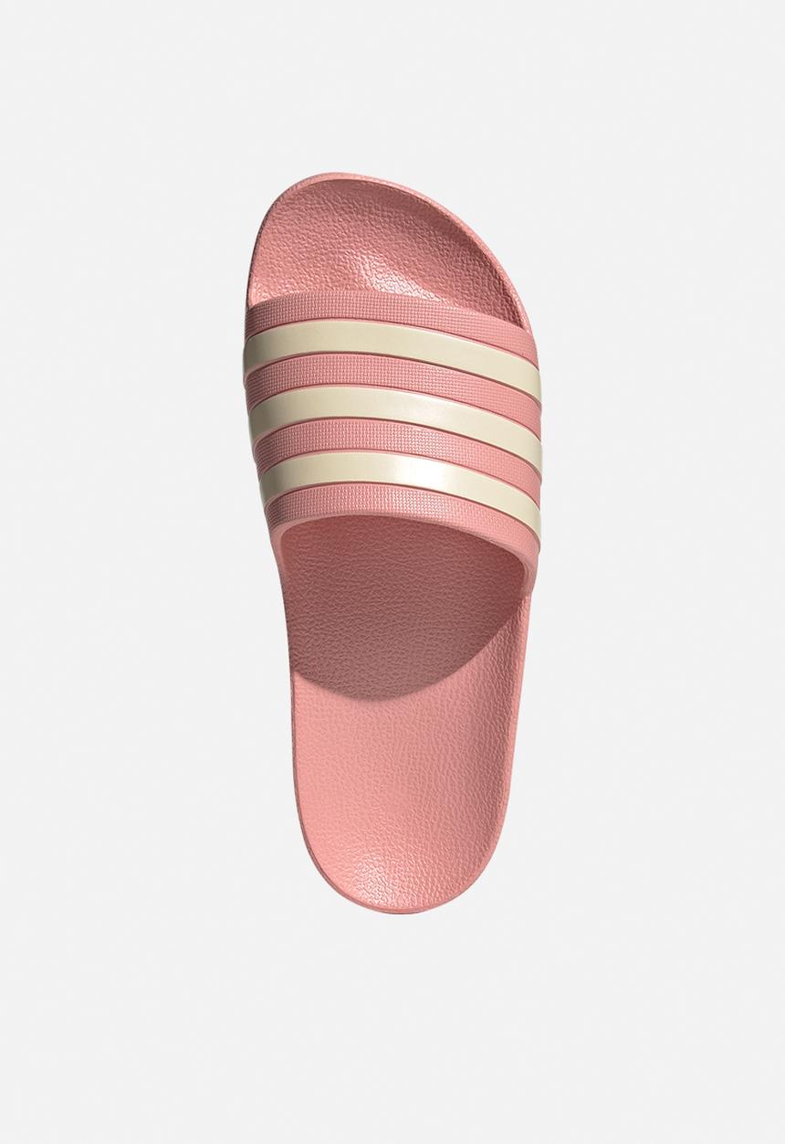 adidas Originals - Adilette aqua - wonder mauve/wonder white