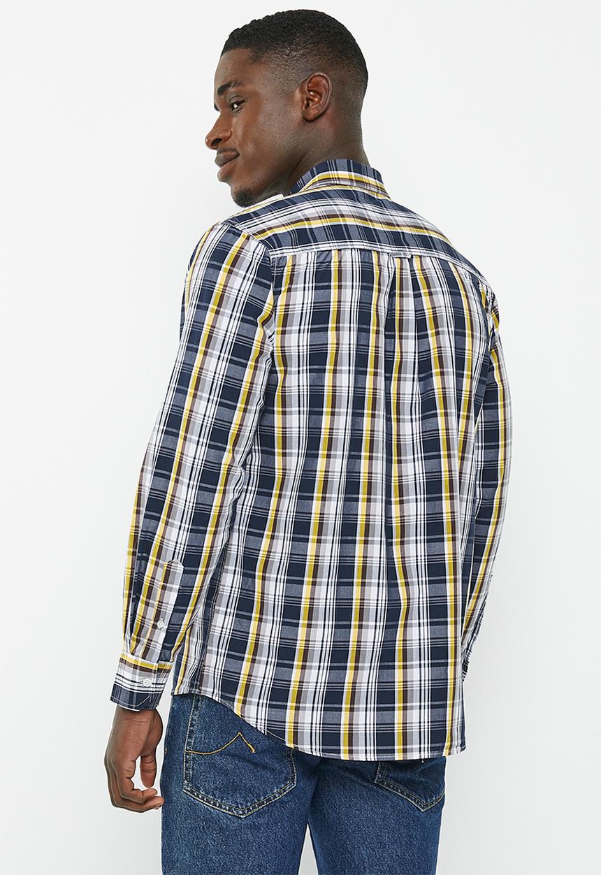JEEP - Long sleeve yarn dyed check - multi