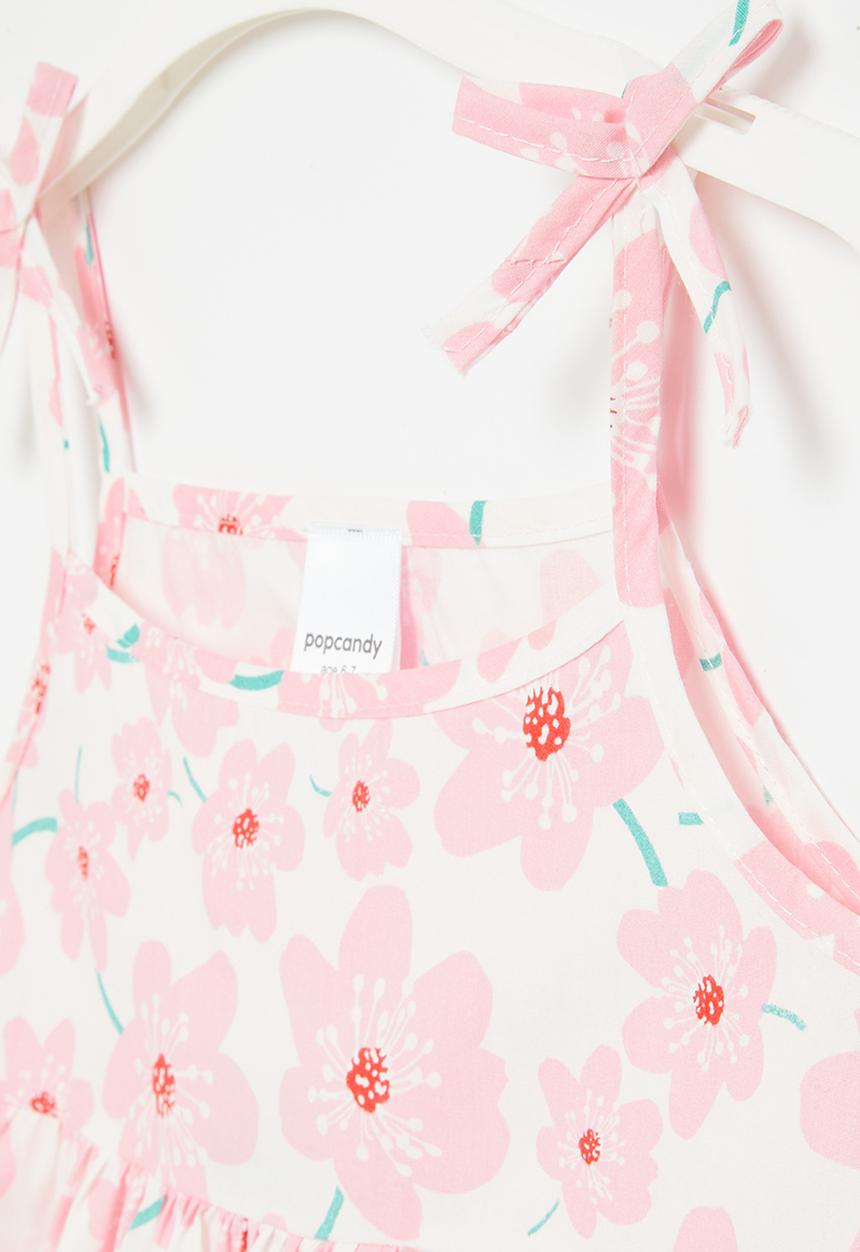 Pop Candy - Girls flower dress - pink multi