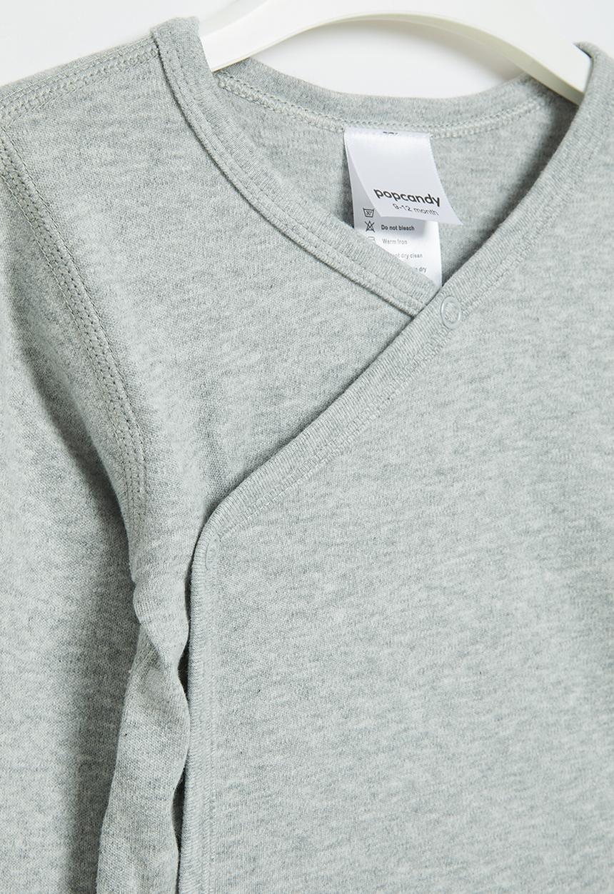 Pop Candy - Baby top - grey