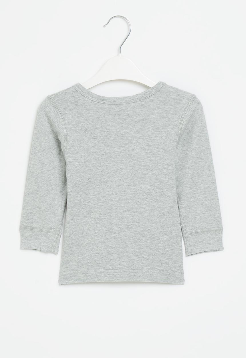 Pop Candy - Baby top - grey