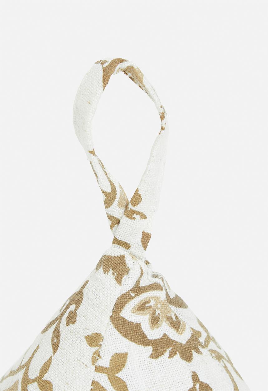 H&S - Printed doorstopper - white