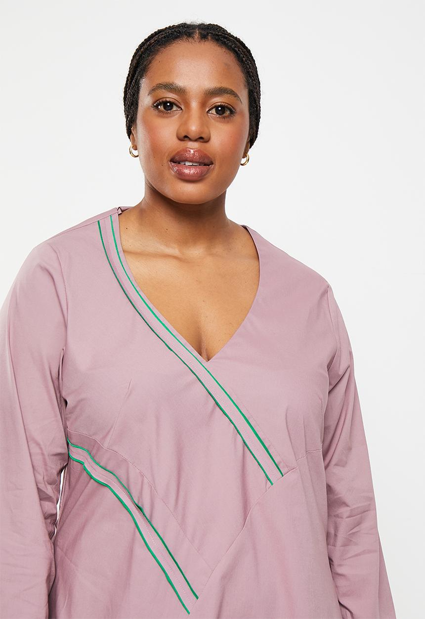 AMANDA LAIRD CHERRY - Plus meyers dress - lilac