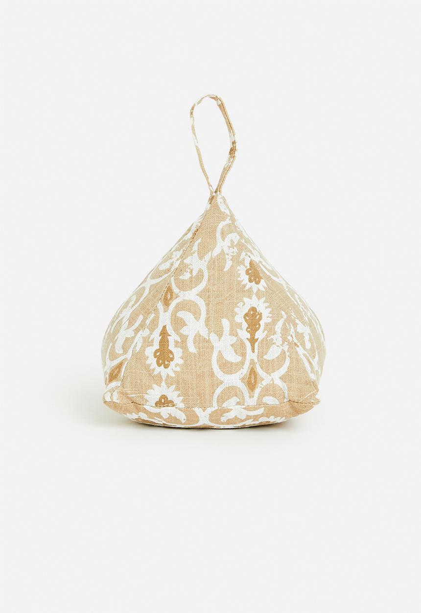 H&S - Printed doorstopper - brown