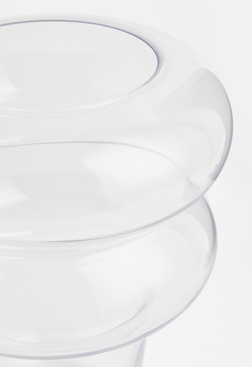 H&M - Large glass vase - transparent