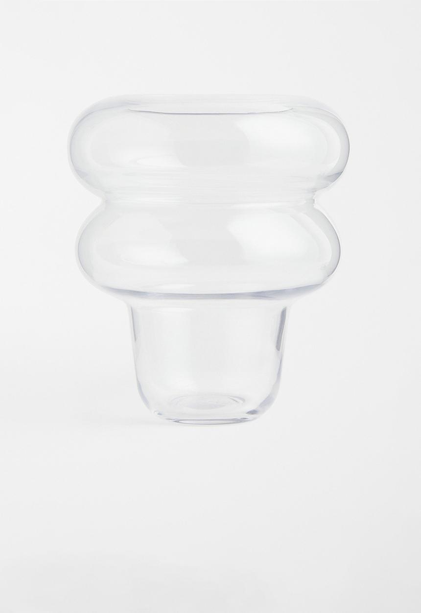H&M - Large glass vase - transparent