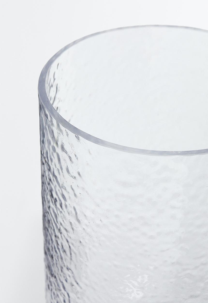 H&M - Large glass vase - clear glass
