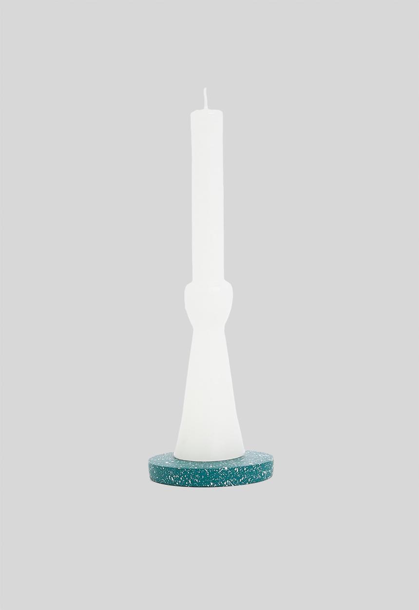 H&S - Twisted candle - off white