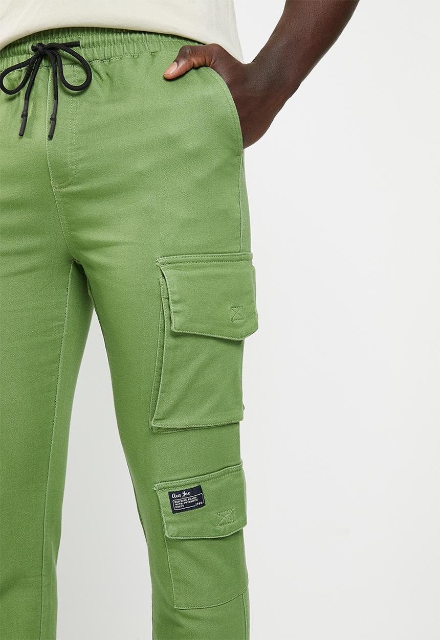 Aca Joe - Mens aca joe lightweight jogger - sage