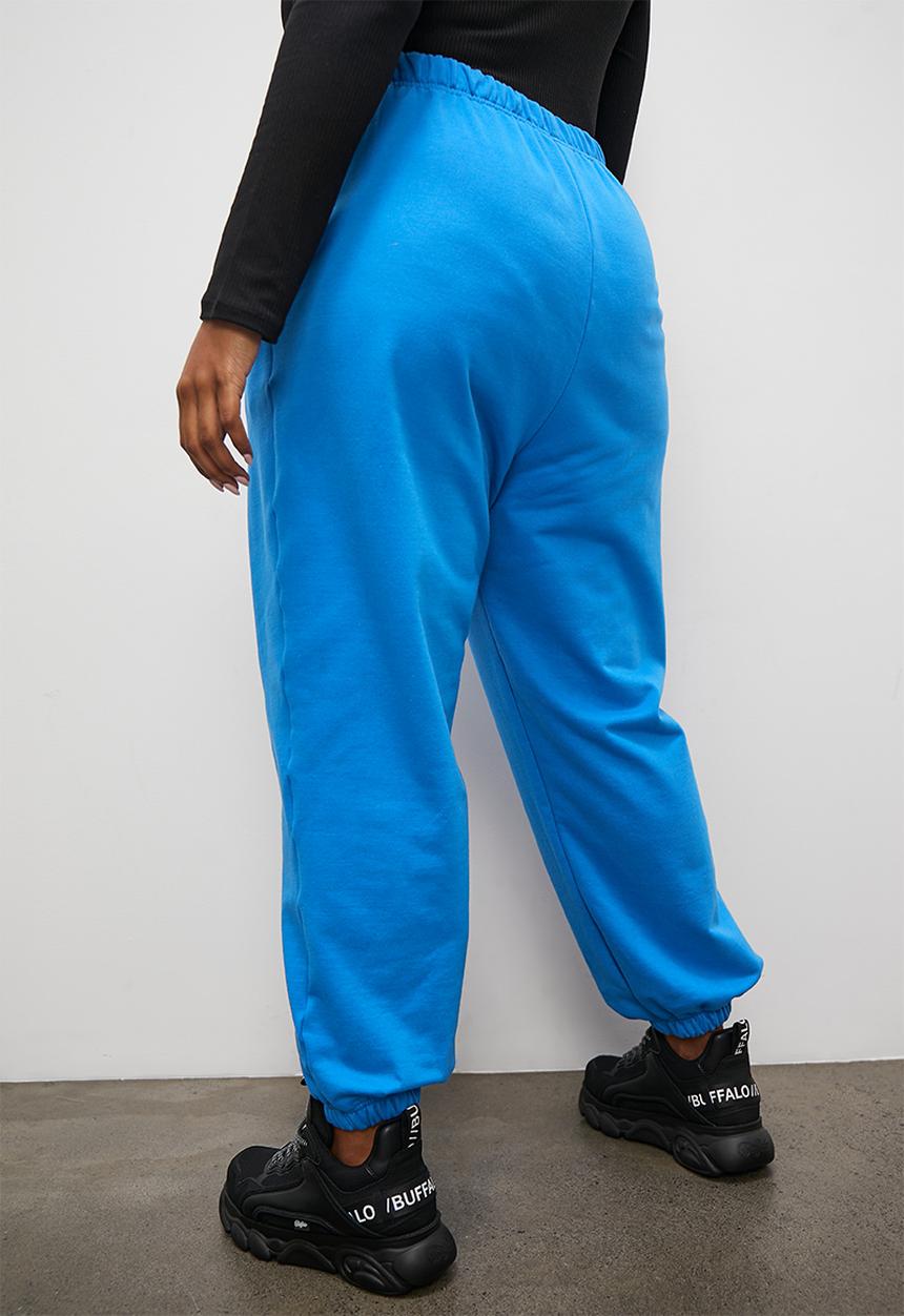 Blake - Slouch track pant - turqoise