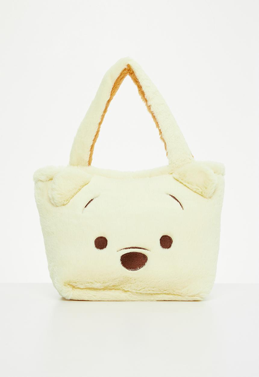 Pop Candy - Faux fur bag - cream