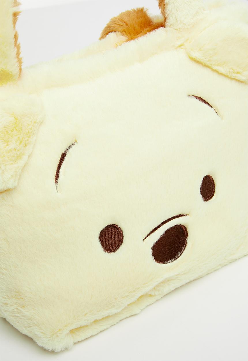 Pop Candy - Faux fur bag - cream