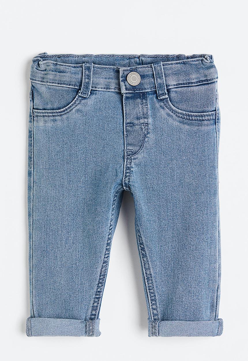 H&M - Comfort stretch skinny fit jeans - light denim blue 