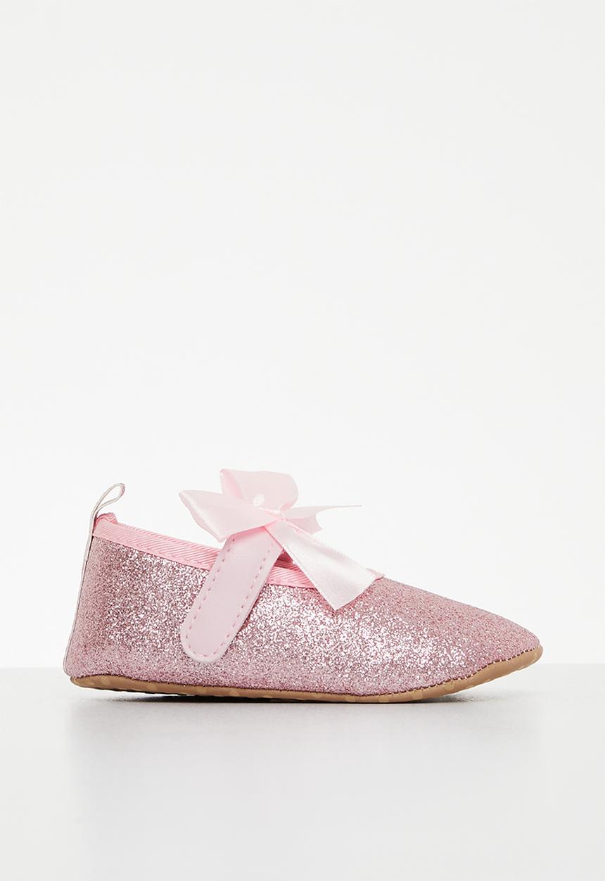 Pop Candy - Baby glitter pumps - rose pink