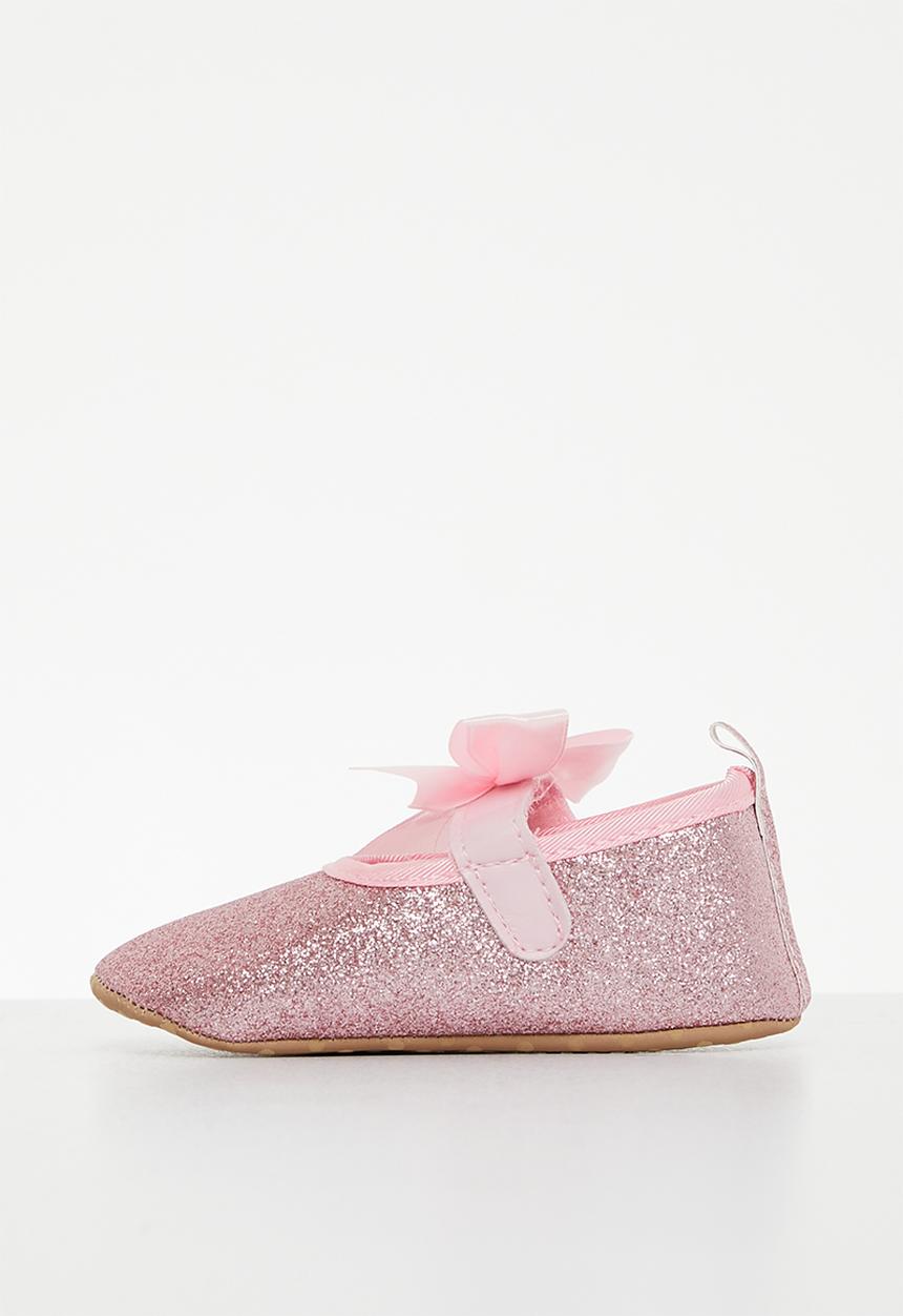 Pop Candy - Baby glitter pumps - rose pink