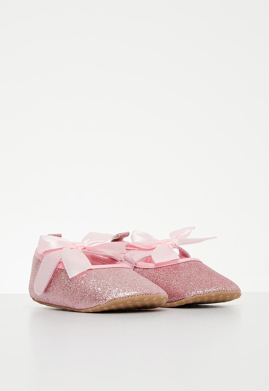 Pop Candy - Baby glitter pumps - rose pink