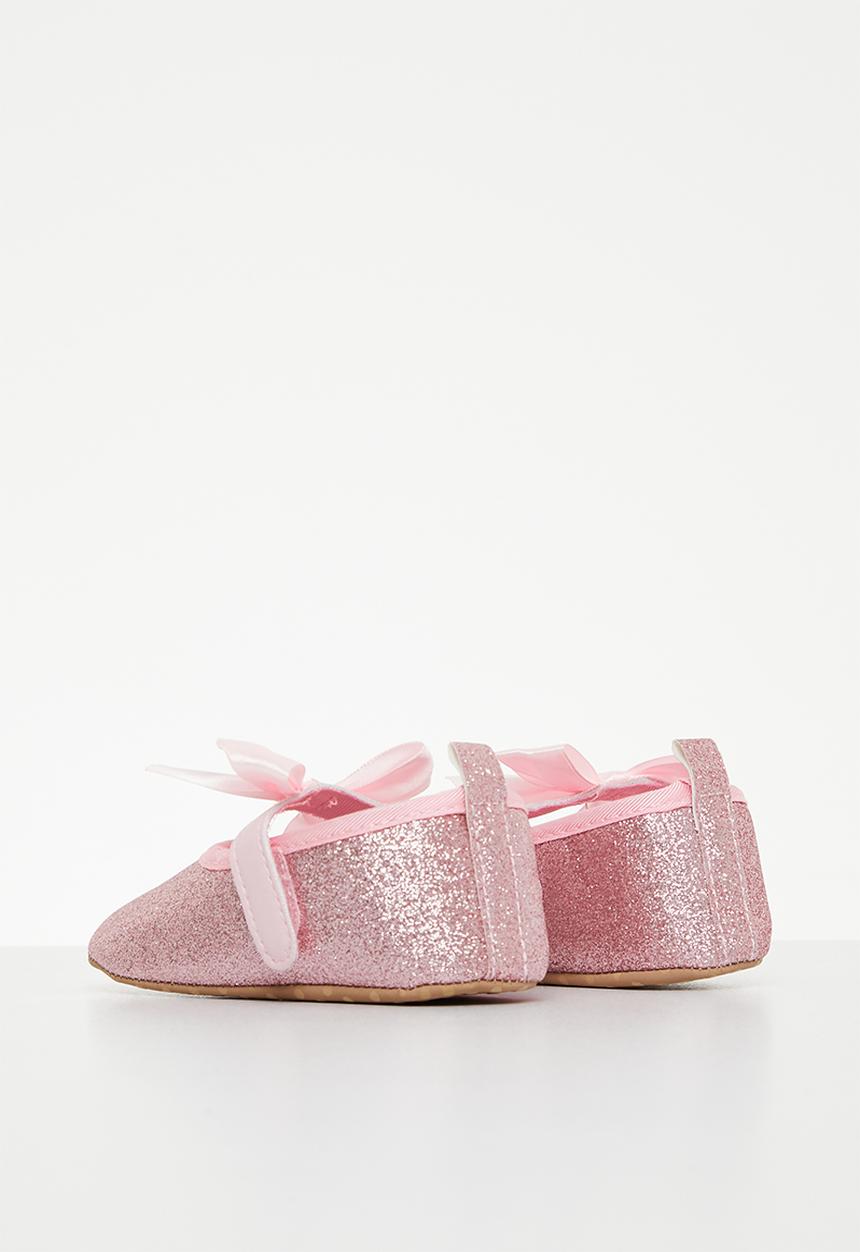 Pop Candy - Baby glitter pumps - rose pink
