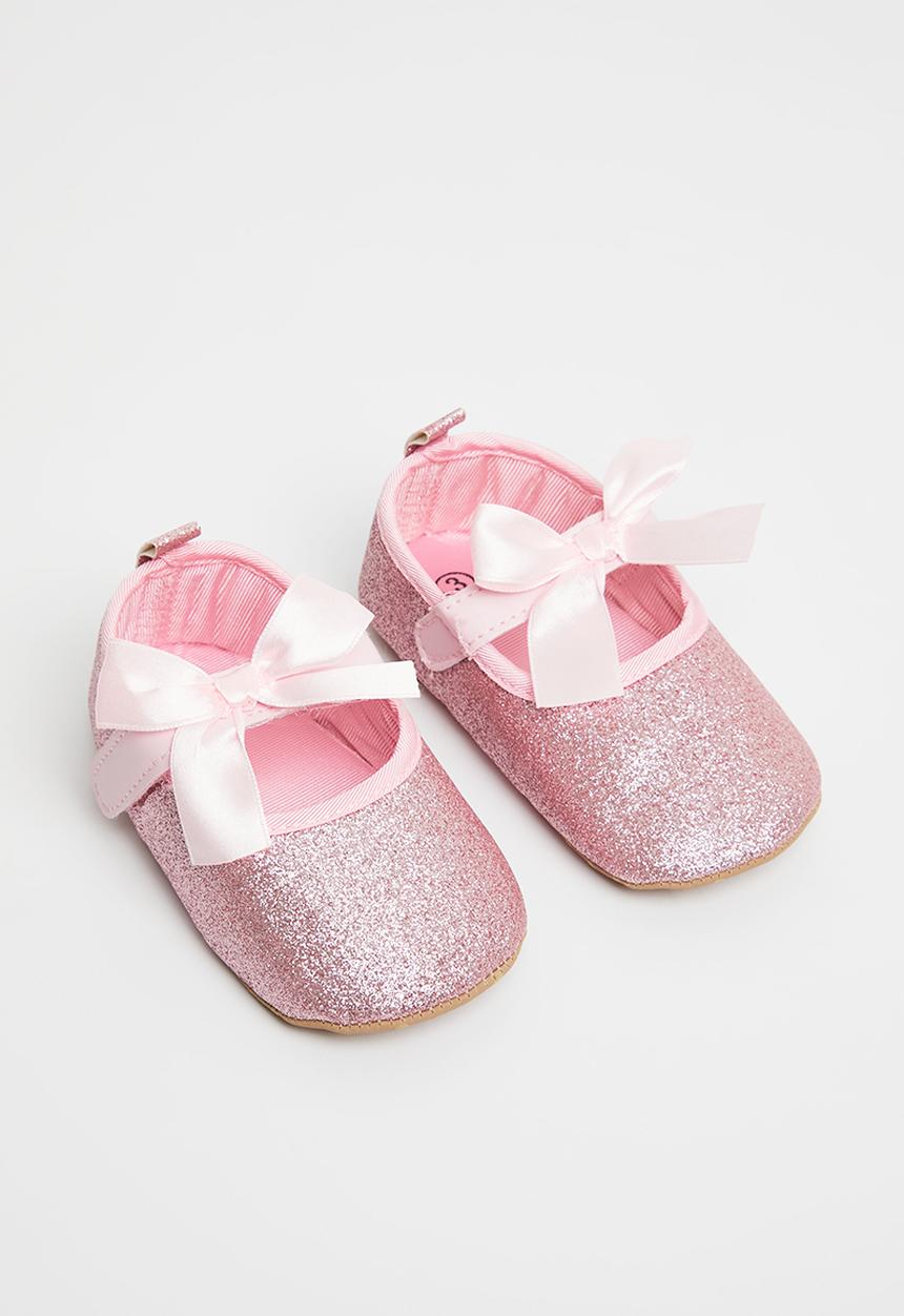 Pop Candy - Baby glitter pumps - rose pink