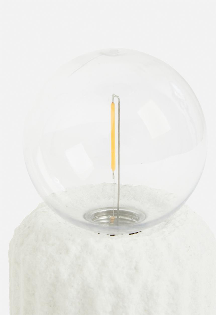 H&S - Liya led battery operated lamp  - white
