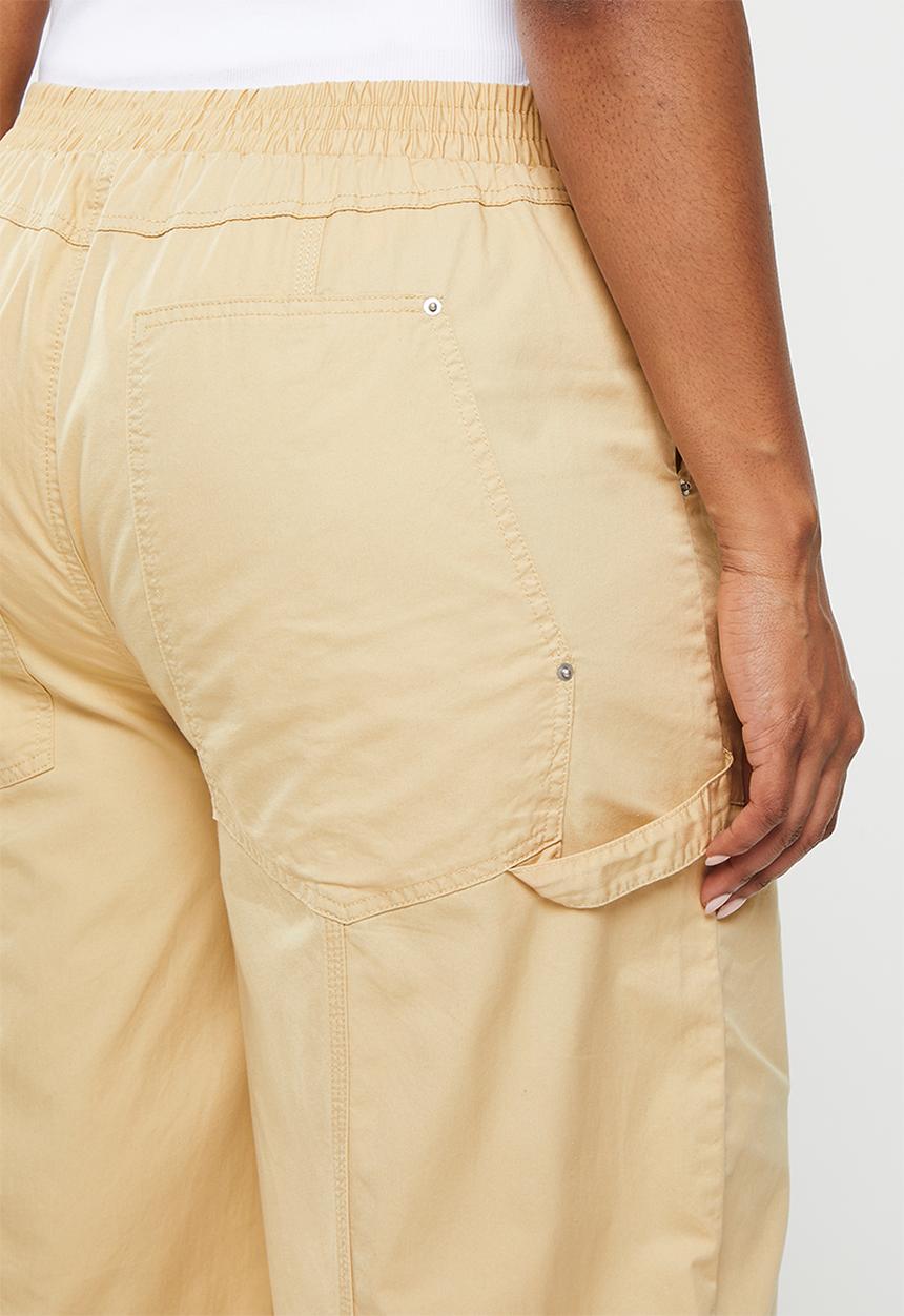 Cotton On - Plus quinn cargo pant - light sand