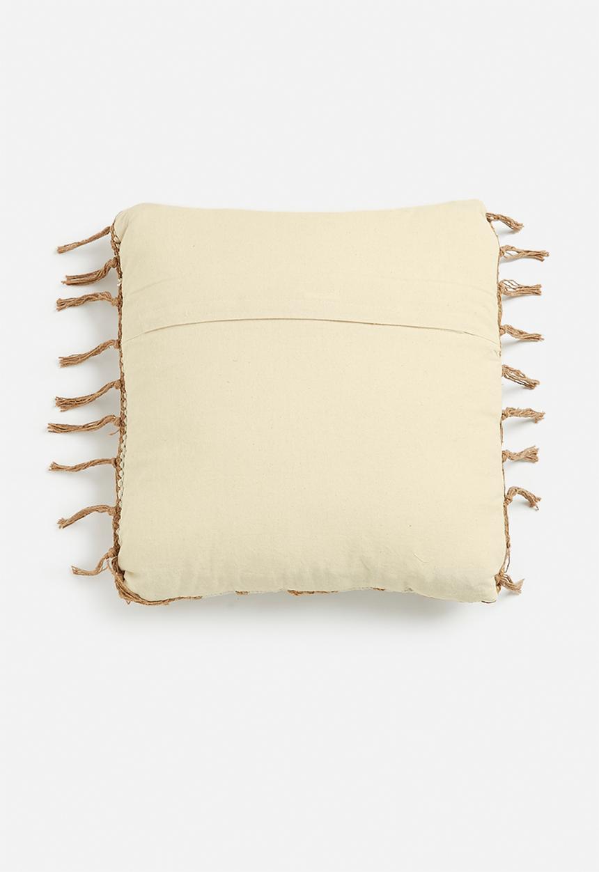 H&S - Delia cushion cover - natural