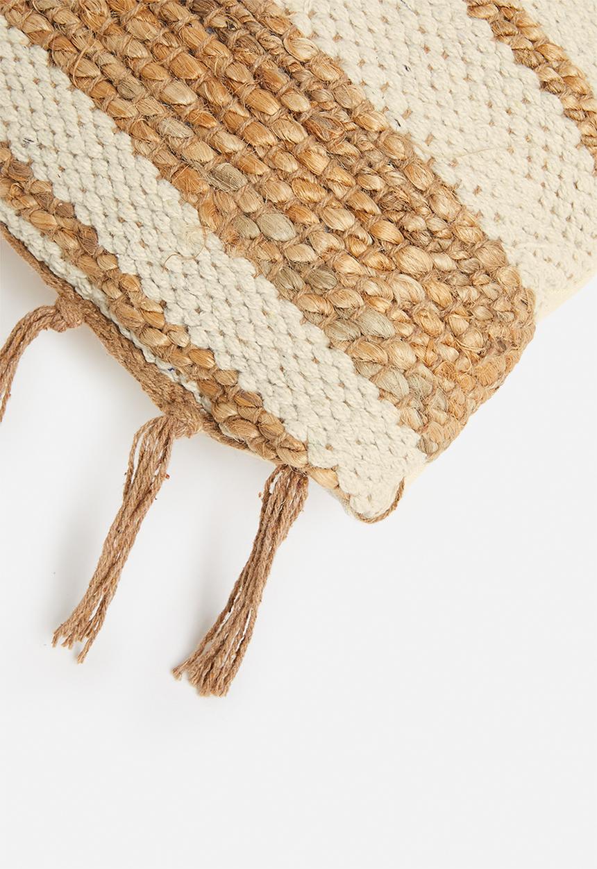 H&S - Delia cushion cover - natural