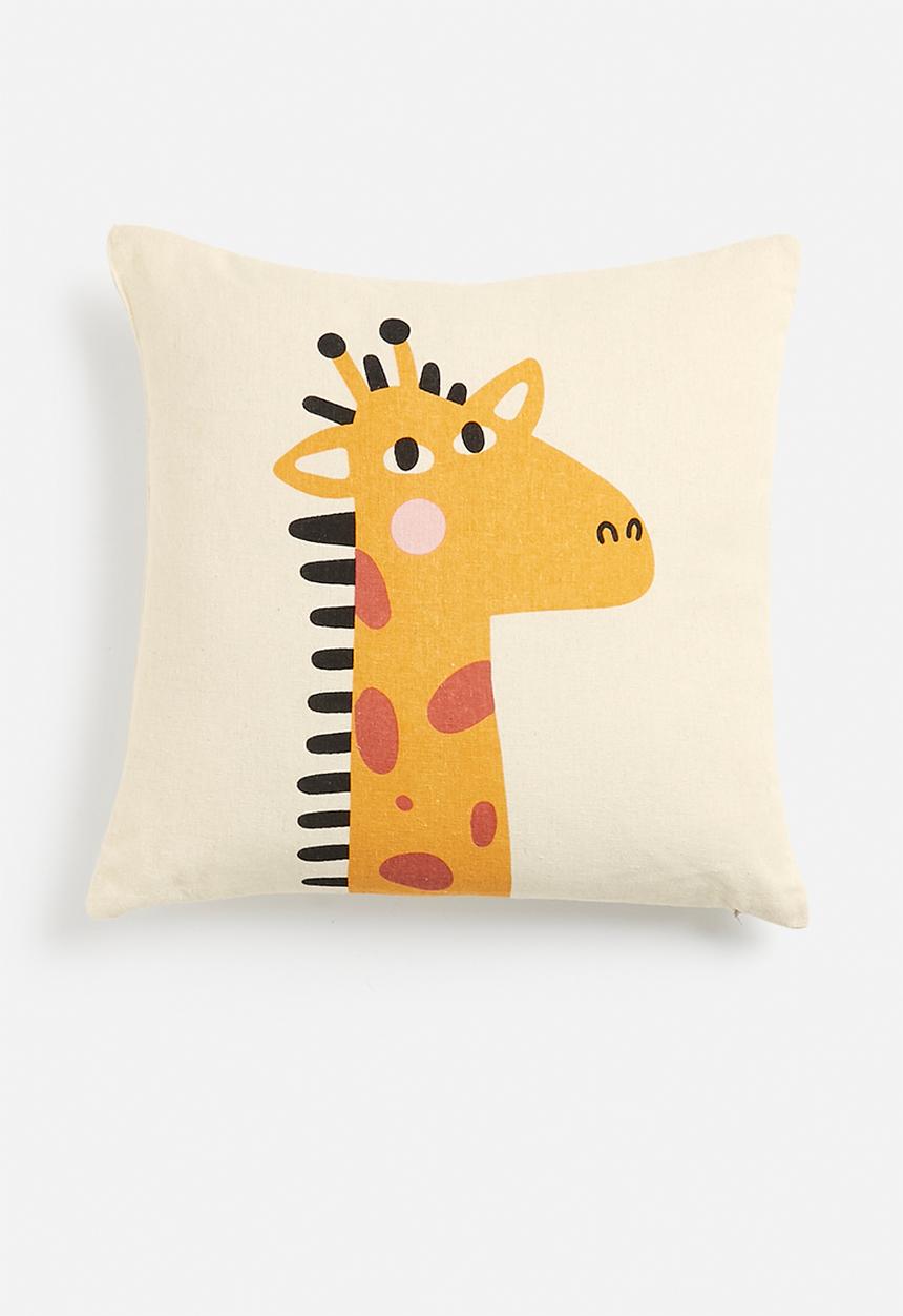 H&S - Printed cushion - giraffe