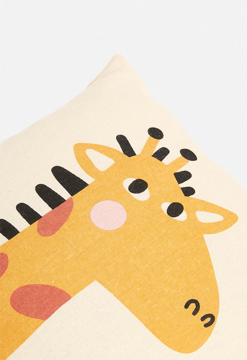 H&S - Printed cushion - giraffe