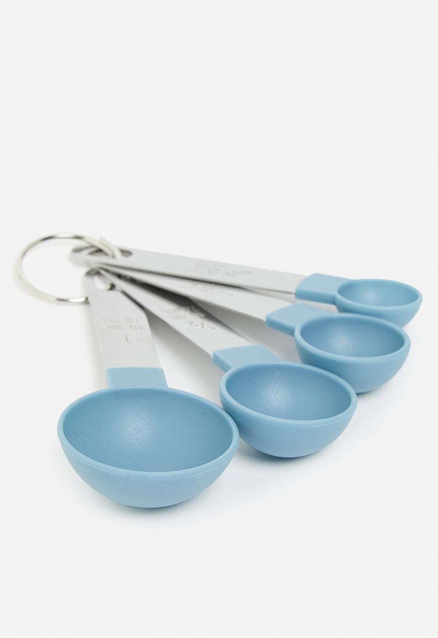 Excellent Houseware - Measuring cups & spoons set- blue