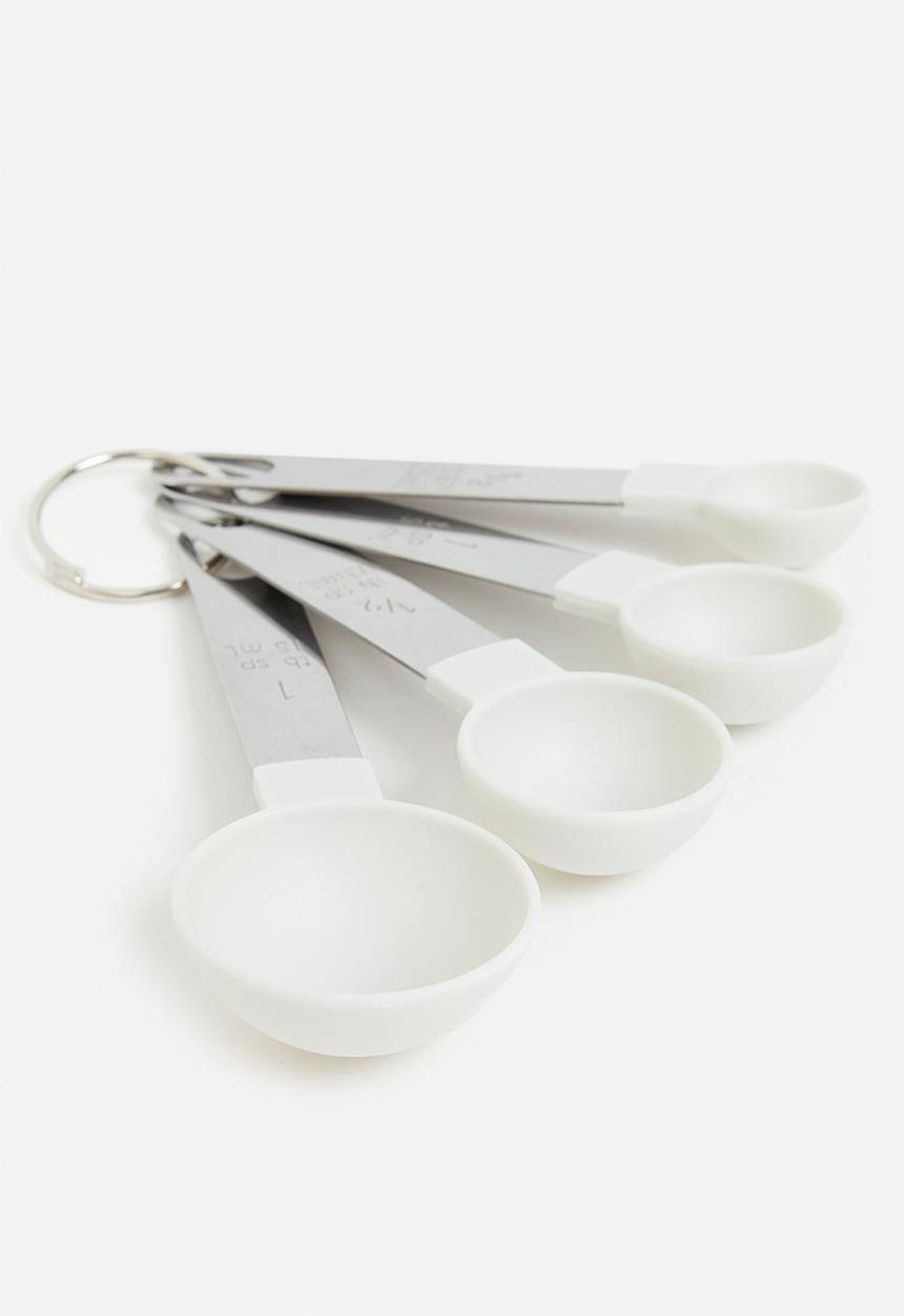 Excellent Houseware - Measuring cups & spoons set- grey
