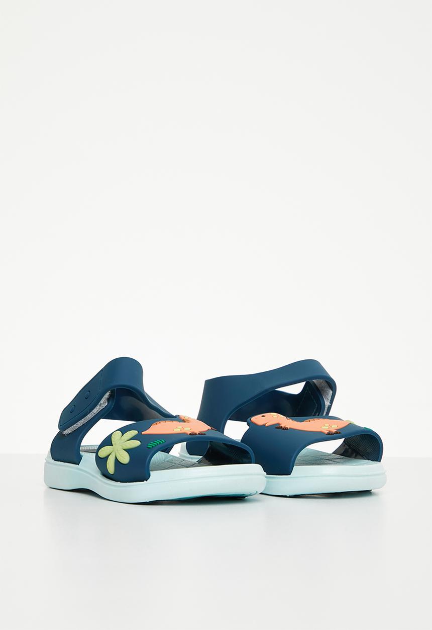 Pop Candy - Ankle strap dino sandals - blue