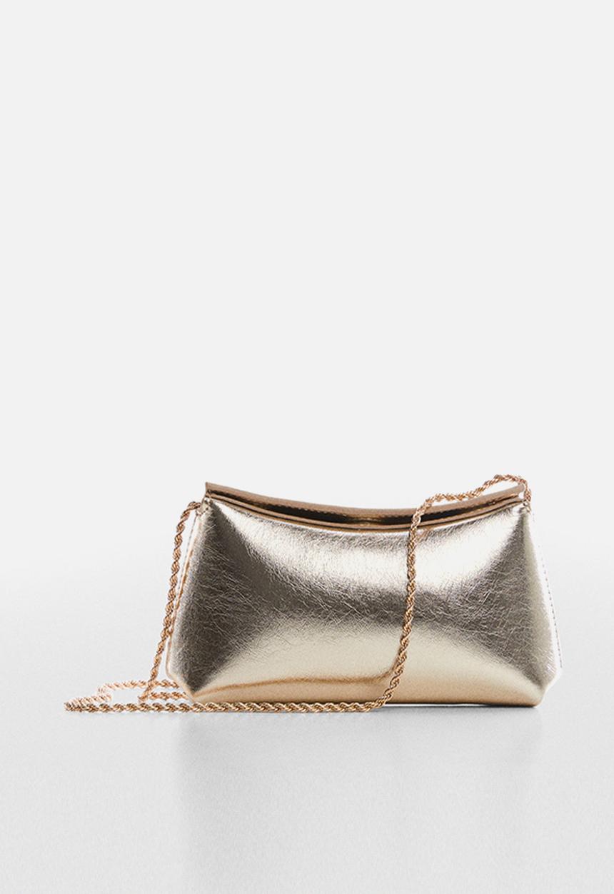 MANGO - Bag marion - gold