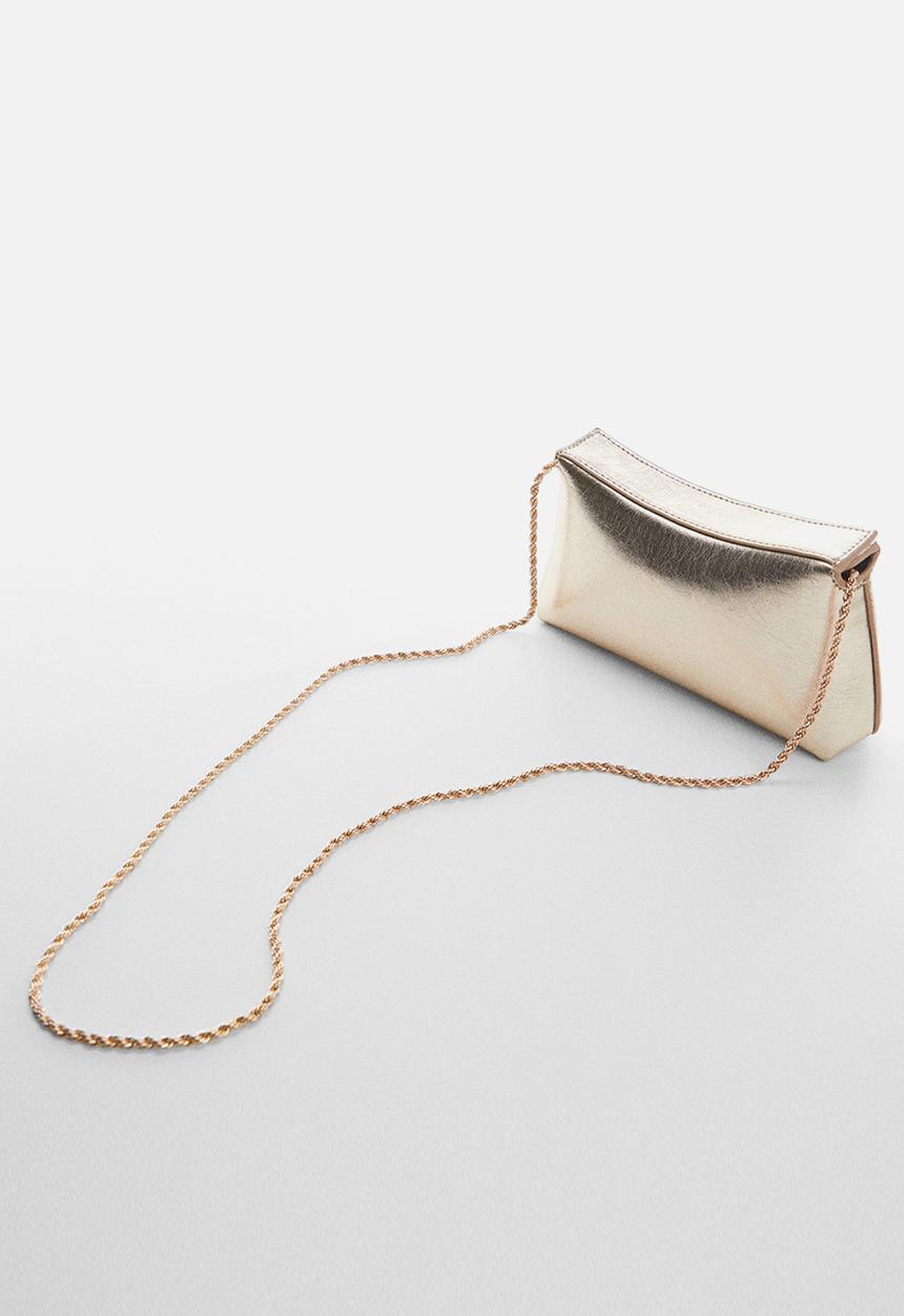 MANGO - Bag marion - gold