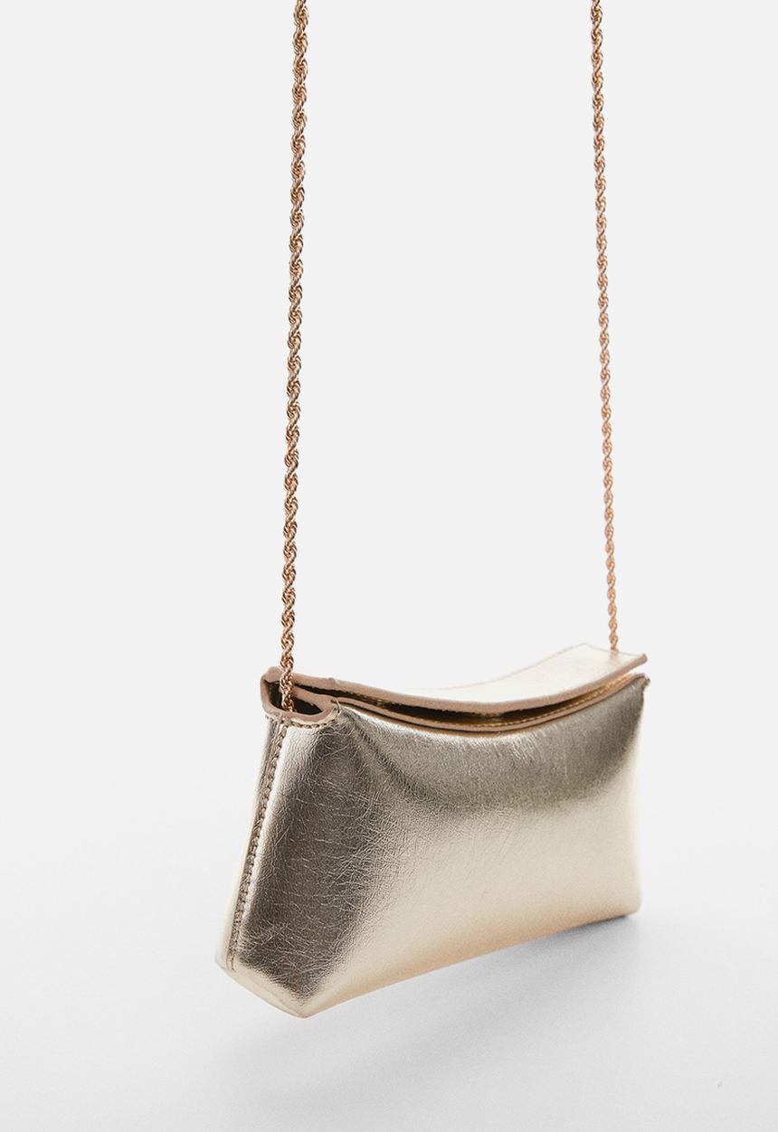 MANGO - Bag marion - gold