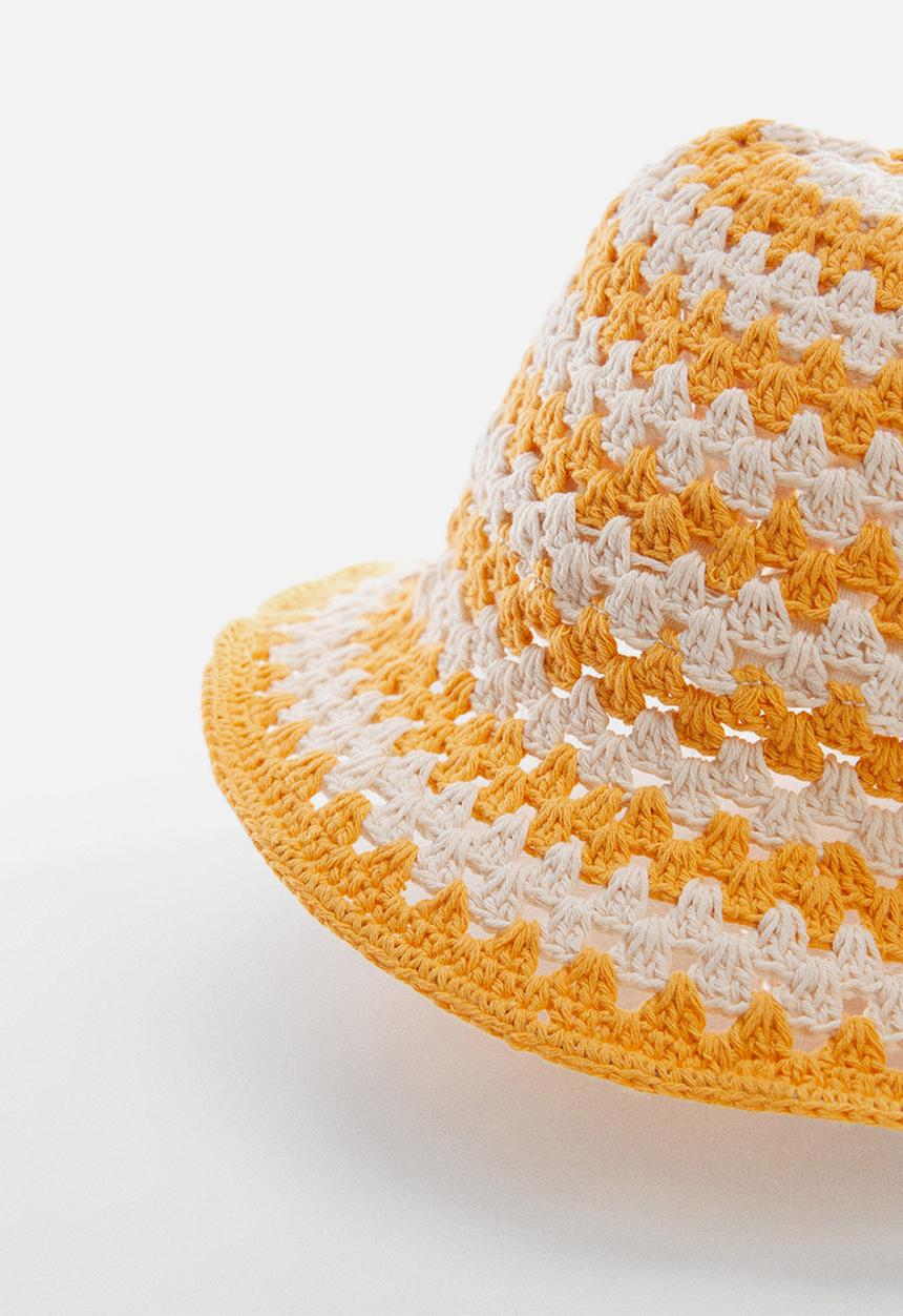 MANGO - Hat alabama - yellow