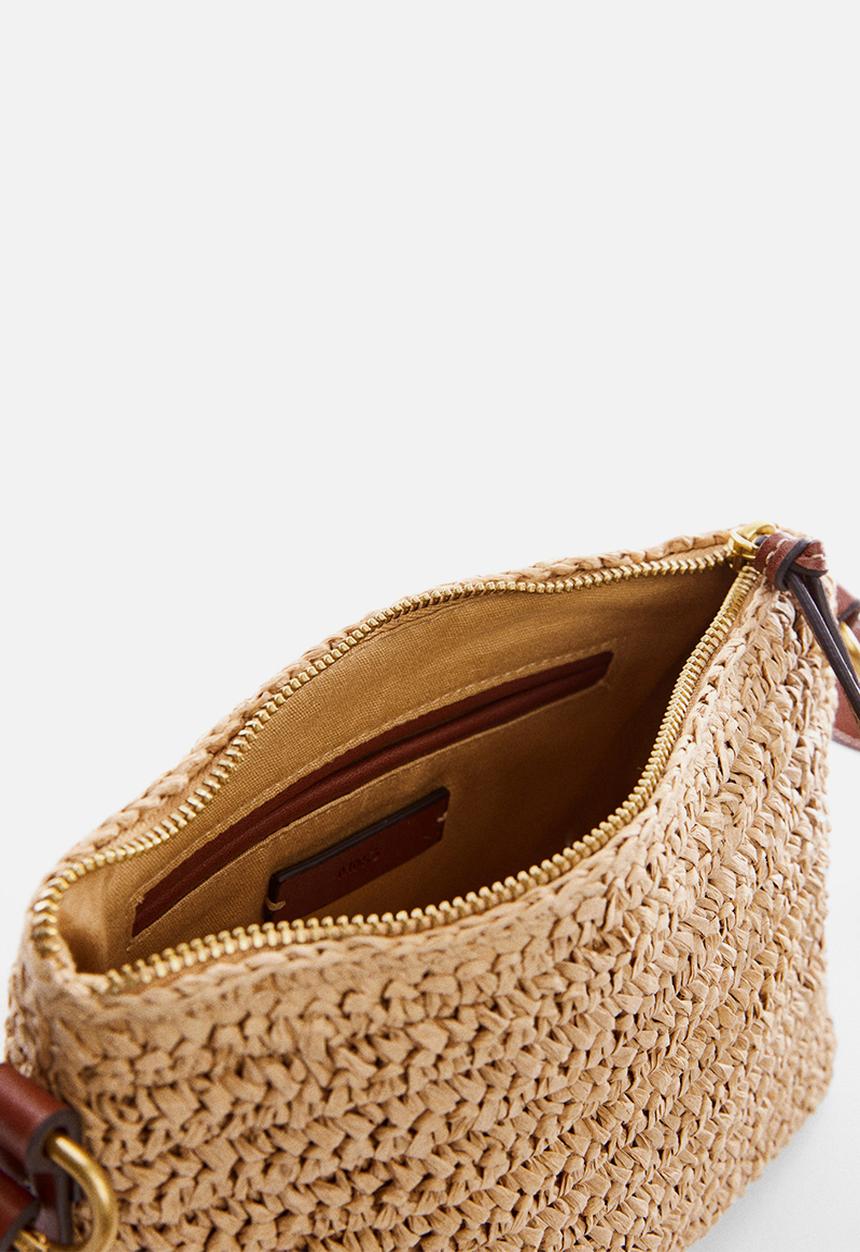 MANGO - Bag tarida - medium brown