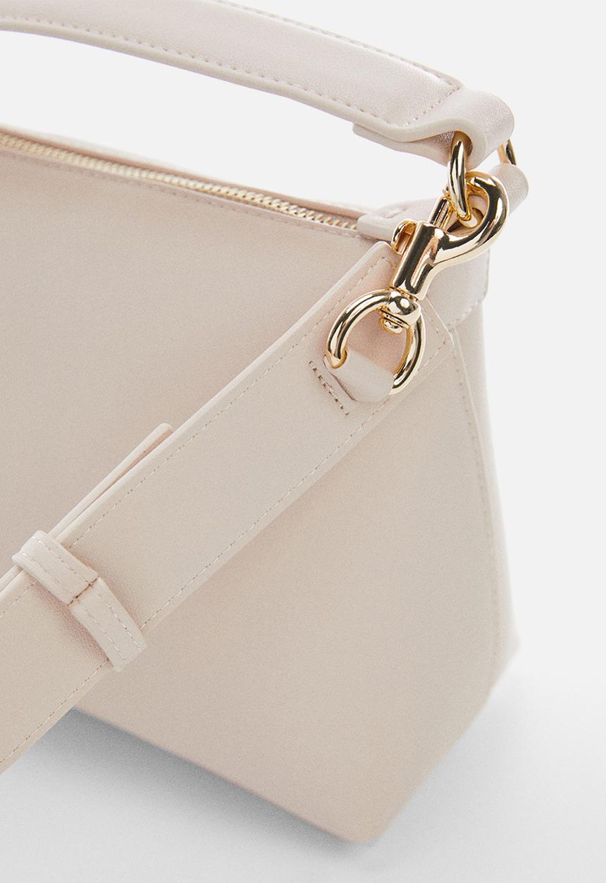 MANGO - Bag agra - off white