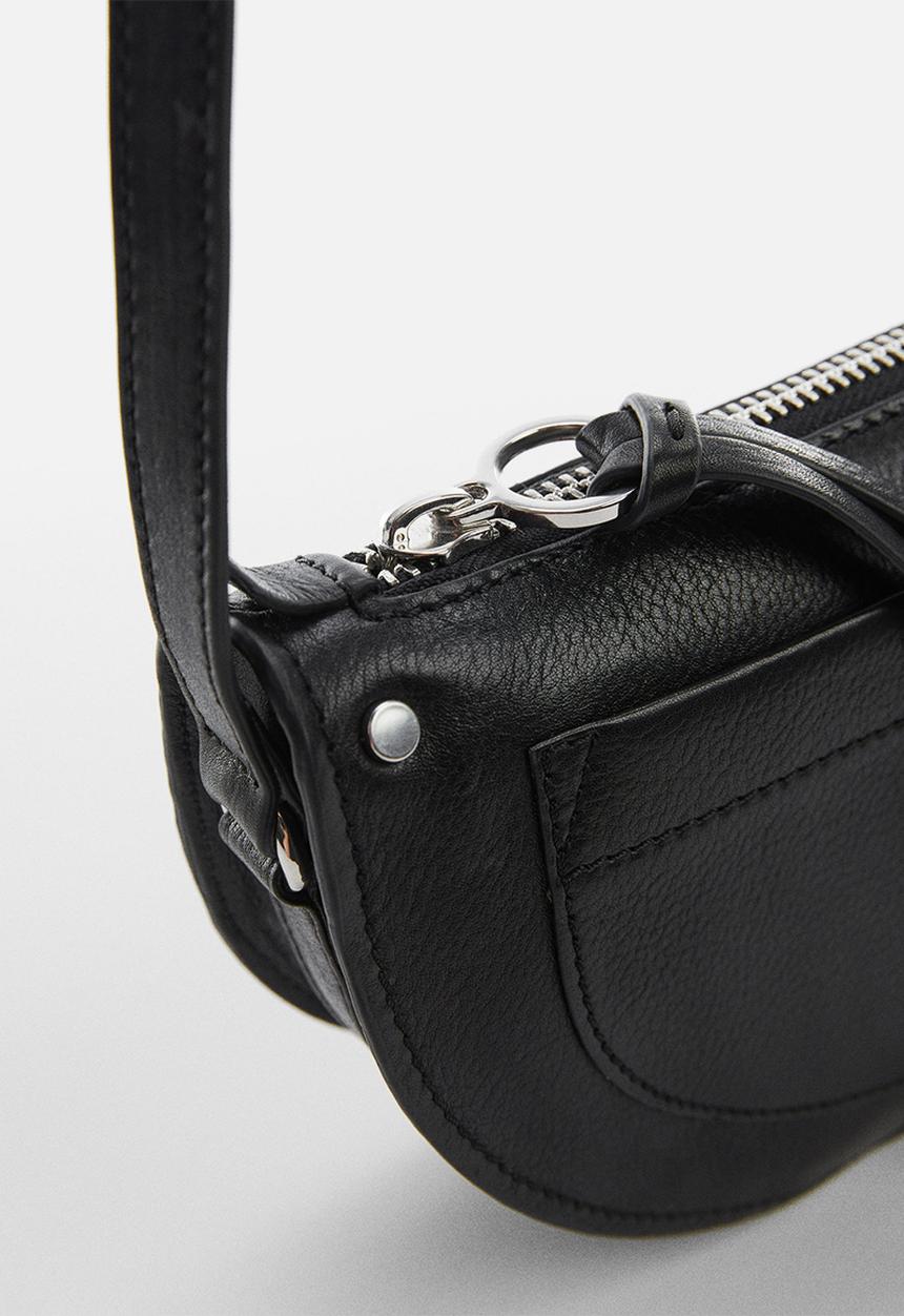 MANGO - Bag raquel - black