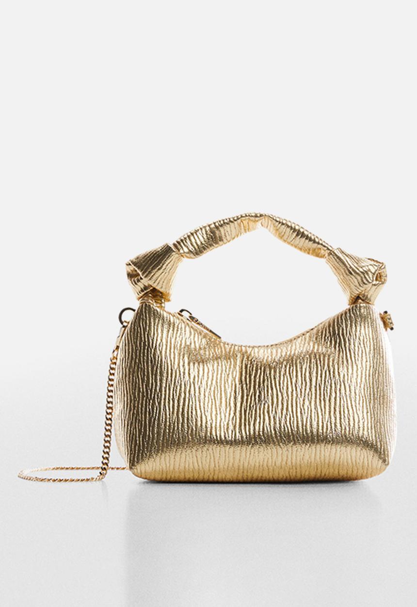 MANGO - Bag kenda - gold