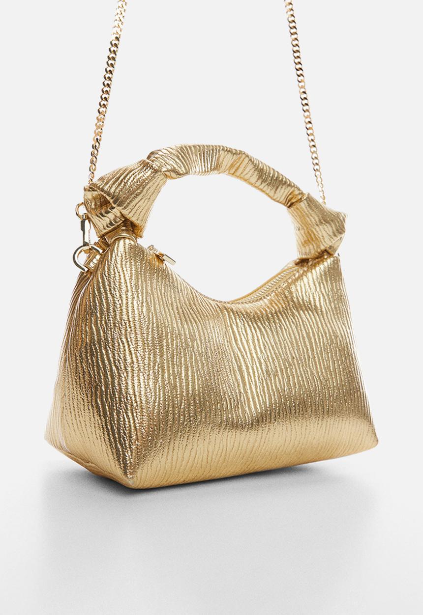 MANGO - Bag kenda - gold