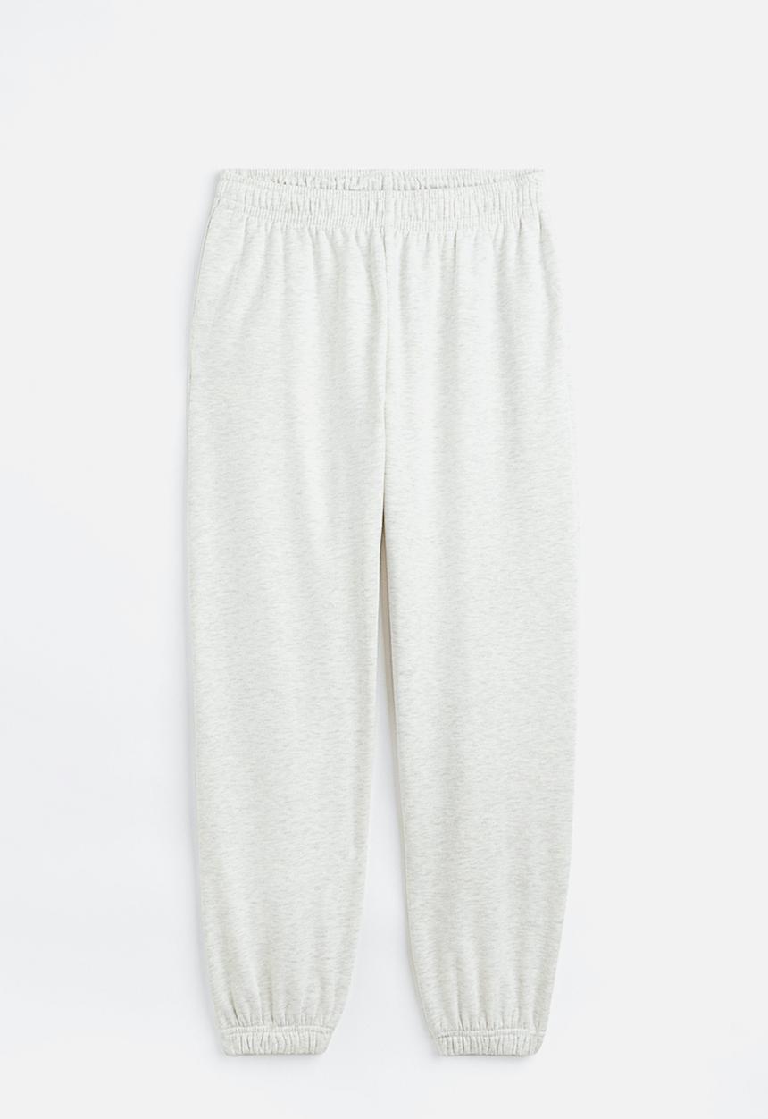H&M - Oversized joggers - light grey marl