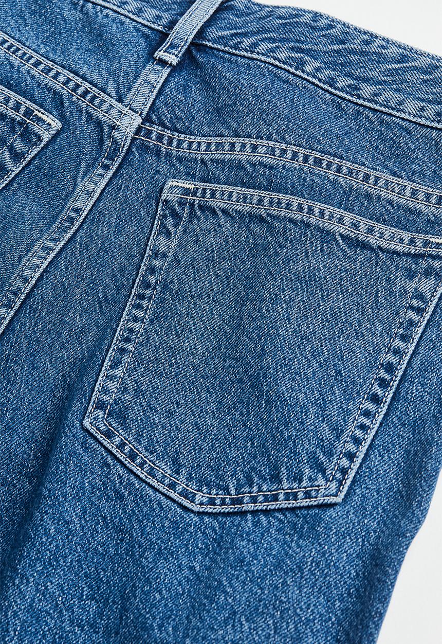 H&M - Straight regular jeans - denim blue 