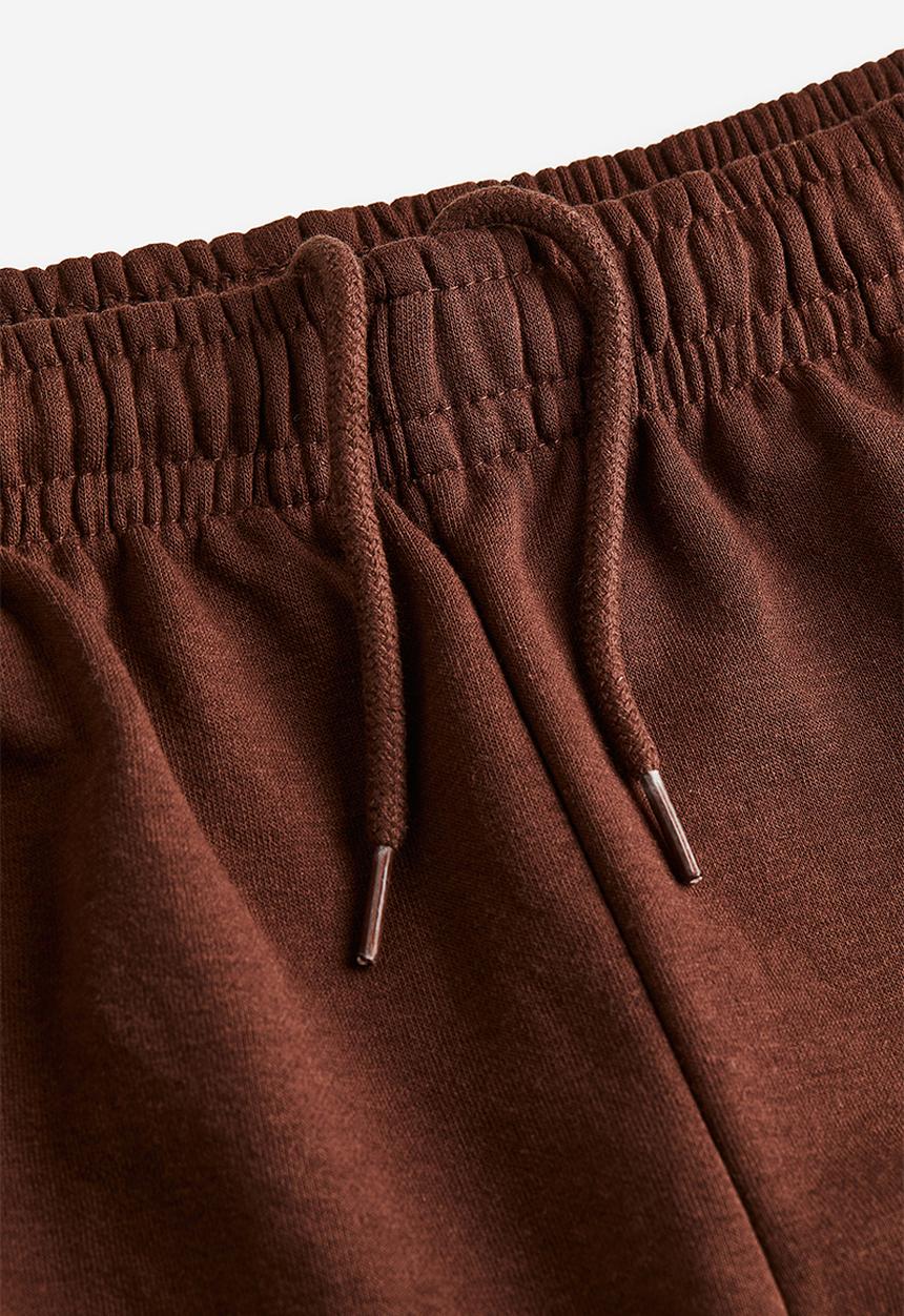 H&M - Oversized joggers - dark brown 