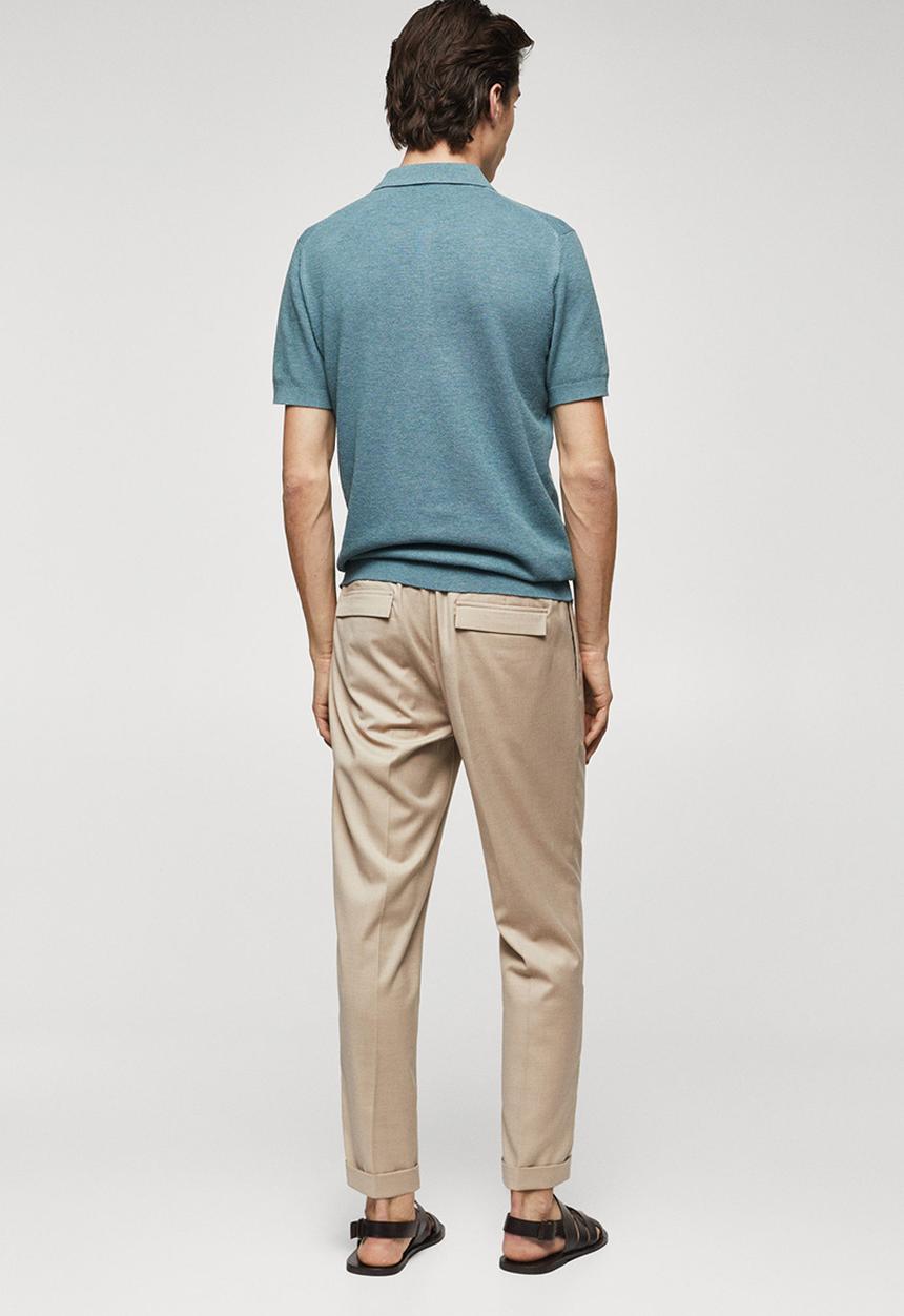 MANGO - Polo shirt andrew - turquoise