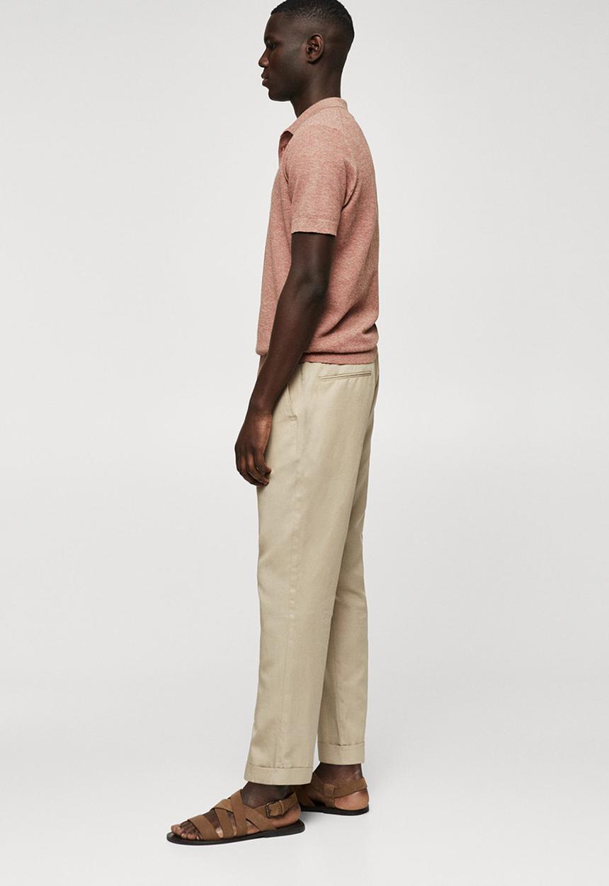 MANGO - Polo shirt andrew - copper