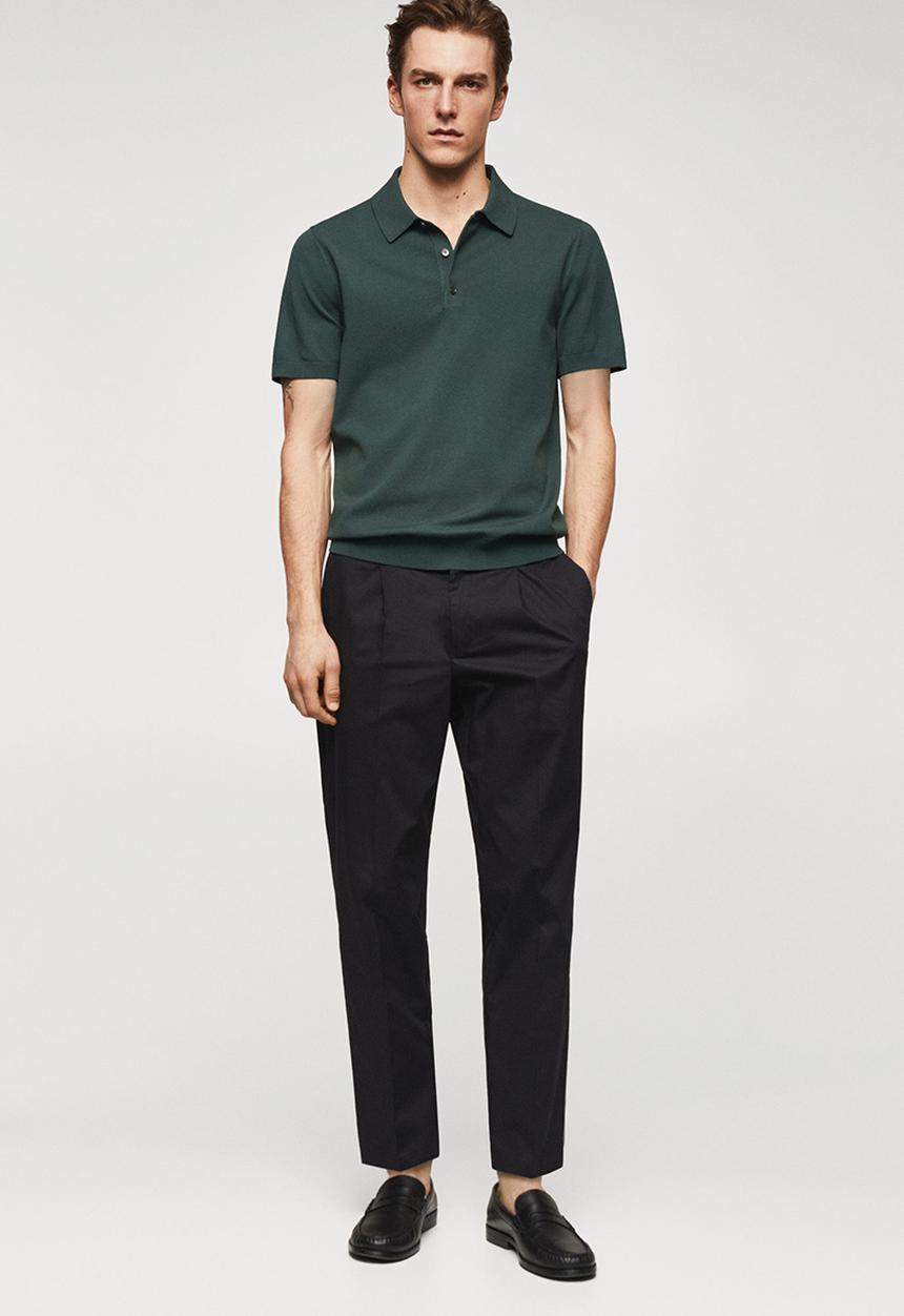 MANGO - Polo shirt arraona - dark green 