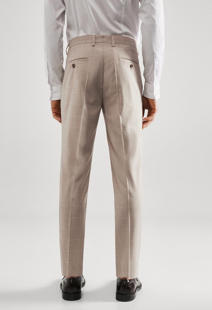 MANGO - Trousers paulo - beige